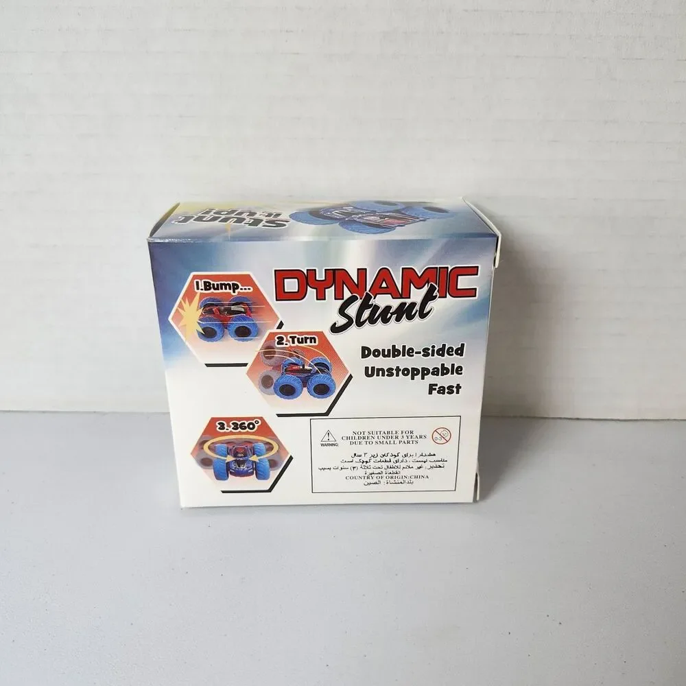 Friction-Activated 360° Monster Stunt Cars - Perfect Gifts for Boys and Girls